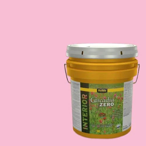 Miniatura 14 de Rodda Paint CASCADIA ZERO - Pintura plana e imprimación para interiores en uno, cuarto de galón, rosa Mullen