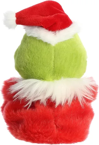 Miniatura 4 de Aurora® Whimsical Dr. Seuss™ Santa Grinch Palm Pals™ Animal de Peluche - Peluche Oficialmente Licenciado para Juego Imaginativo - Perfecto