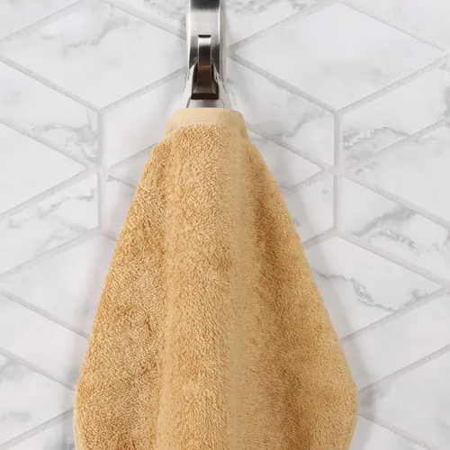 Miniatura 12 de Superior Rayon - Juego de toallas de 12 piezas de mezcla de bambú, de secado rápido, artículos esenciales para el baño, ducha, spa, toallas