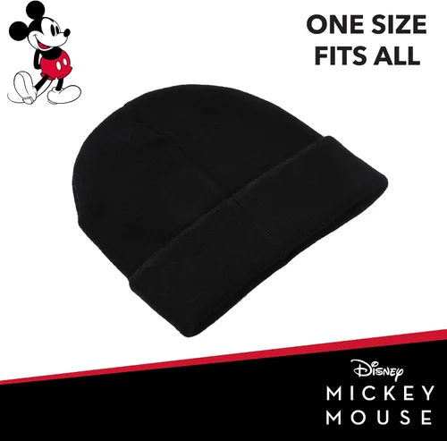 Miniatura 5 de Concept One Disney Mickey Mouse Cuffed Beanie Hat, Knitted Stocking Cap