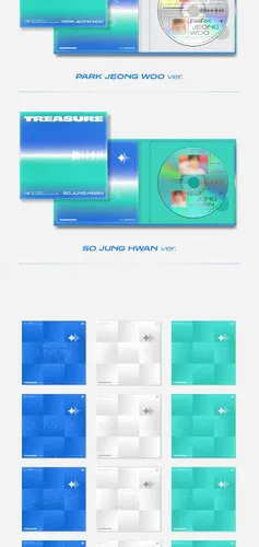 Miniatura 5 de TESORO El Segundo Paso: Capítulo Uno 1er Mini Álbum Versión Digipack Contenido+Seguimiento Kpop Sealed (RANDOM)