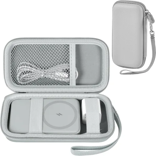 Miniatura 8 de Estuche para la batería magnética Anker de 10,000 mAh, cargador portátil inalámbrico plegable, soporte para 633/622/621/321 de 5,000 mAh Power Bank
