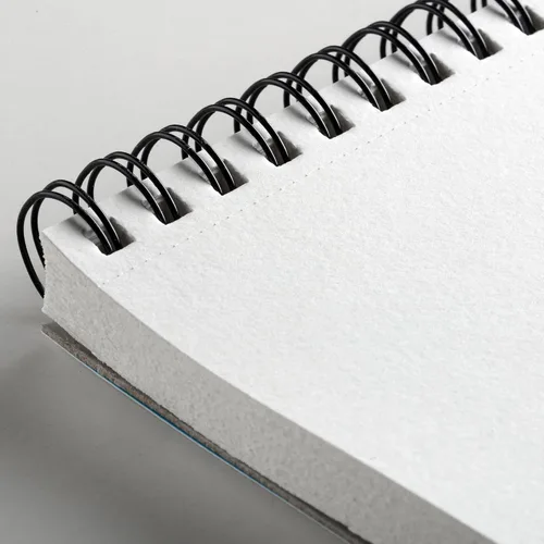 Miniatura 2 de CANSON XL Papel de acuarela 300 g/m² A5, prensado en frío, bloc espiral lado corto, 30 hojas blancas, ideal para artistas profesionales