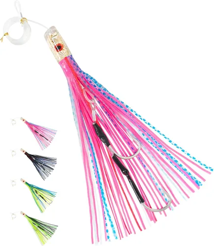 Miniatura 15 de BLUEWING Señuelo de Curricán para Pesca Mayor de 6 pulgadas/9 pulgadas/11 pulgadas/12 pulgadas/14 pulgadas/15 pulgadas/20 pulgadas, Aparejos de Agua
