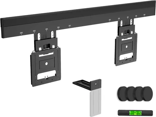Soporte de pared ultradelgado para TV plana y con marco de 37 a 80 pulgadas, perfil bajo de 0.37 pulgadas, montaje de pared de perfil bajo, VESA 200