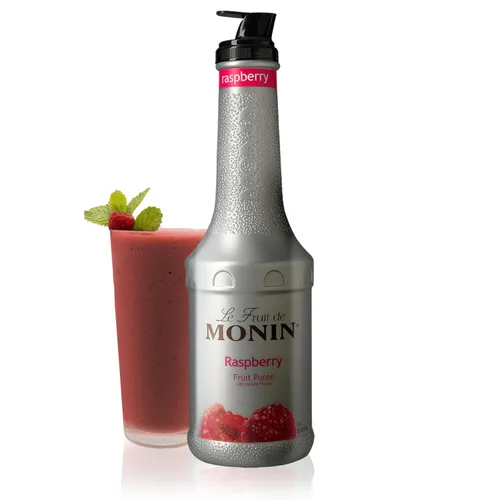 Miniatura 19 de Monin - Puré de cereza negra, sabores naturales, ideal para tés, limonadas, batidos y cócteles, sin OMG, vegano, sin gluten (1 litro)