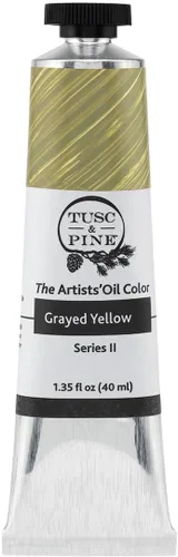 Miniatura 127 de Tusc & Pine Pintura al óleo Artist – Alizarin Crimson, 1.4 fl oz, sin amarilleo, consistencia rica y cremosa, carga máxima de pigmento, pinturas al