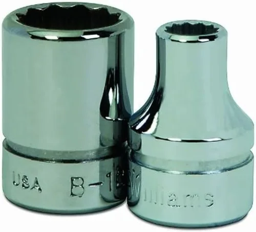 Miniatura 2 de Williams B-1232 3/8 Drive Zócalo poco profundo, 12 puntos