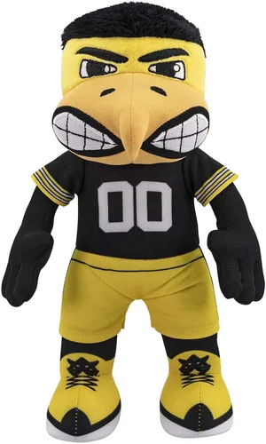 Miniatura 24 de Bleacher Creatures Air Force Falcons The Bird - Figuras de Peluche de mascota de 10 pulgadas, una mascota para jugar o exhibir