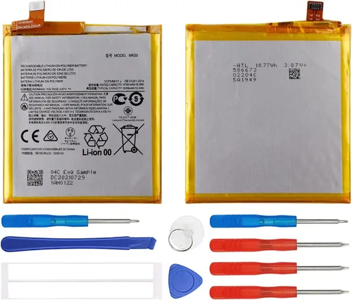 Duotipa Batería MK50 compatible con Motorola Moto One 5G Ace XT2113 y Moto G 5G SB18C85232 con kit de herramientas de reparación