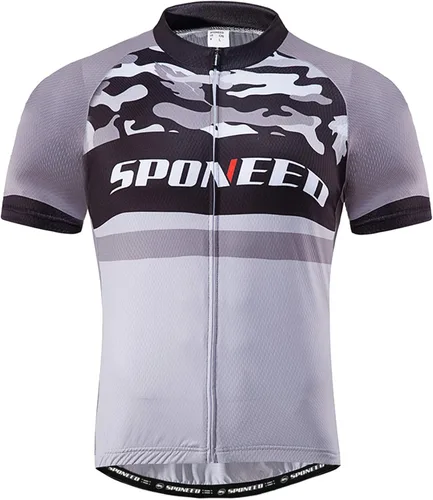 Miniatura 8 de sponeed Conjunto de traje de ciclismo para hombre, camiseta de ciclismo de carretera, pantalones cortos de ciclismo de trianthlon
