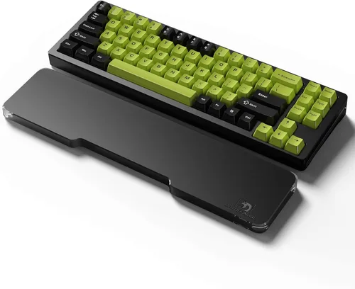 Miniatura 10 de Reposamuñecas acrílico para teclado profesional - Teclado compacto 60% - Teclados mecánicos Reposamanos ergonómico para teclado de computadora, base