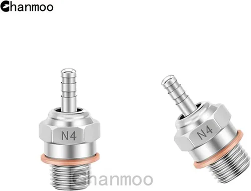 Miniatura 8 de 2 piezas 70117H Hot Engine Glow Plugs No.3 N3 N4#3 #4 Spark Nitro Engine Parts Reemplazan OS para Traxxas Losi HPI Redcat HSP Himoto RC Car Truck