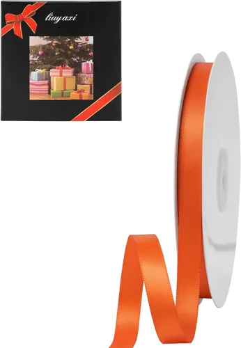 Miniatura 78 de LIUYAXI - Cinta de satén roja de doble cara, 2 pulgadas X 25 yardas continuas, cintas perfectas para envolver regalos, ramo de boda, decoración DIY