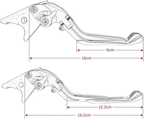 Miniatura 4 de Levers Handlerbar for FZ-8 FZ8 2011-2015 Motorcycle Folding Adjustable Brake Clutch Levers Handlebar Grips Parts