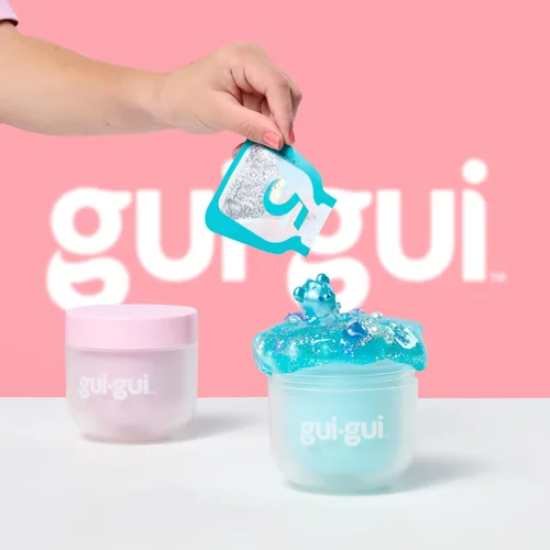 Miniatura 5 de Kit de Slime Gui Gui - Paquete de 2 Slimes Perfumados, Mantequilla y Nube, Proceso de Bricolaje de 5 Pasos para Personalizar tu Ultimate Slime