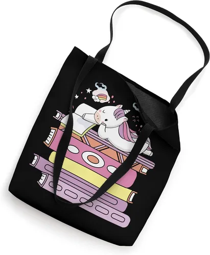 Miniatura 2 de Unicorn Book Reading Girl Reader Future Librarian - Bolsa de mano