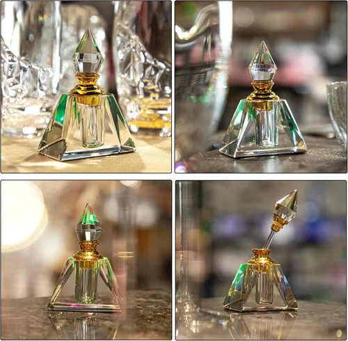 Miniatura 4 de Minibotellas de perfume egipcias rellenables de 3 ml, H&D
