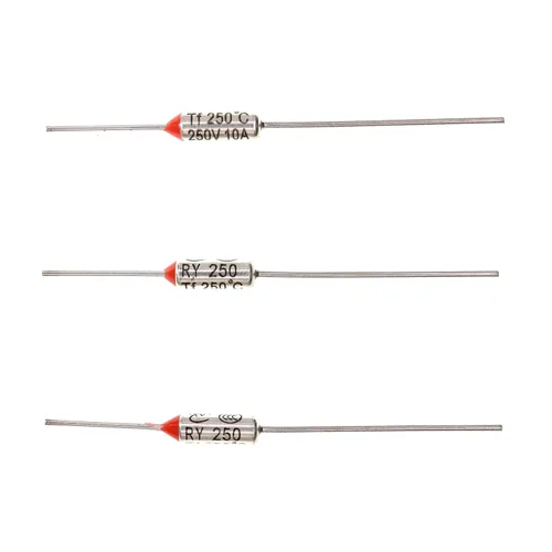 Miniatura 18 de Fusible térmico de temperatura metálica RY65 149.0 °F 149 ℉ 10A 250V 10 piezas