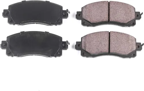 Miniatura 4 de Power Stop Z16 Pastillas de Freno Delanteras de Cerámica Fórmula de Bajo Polvo Superficies Termo Tratadas Biseladas y Ranuradas Frenado Silencioso