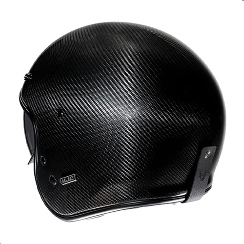 Miniatura 4 de HJC V31 Casco de motocicleta de carbono sólido con visera IS-10, aprobado por DOT (carbono, pequeño)