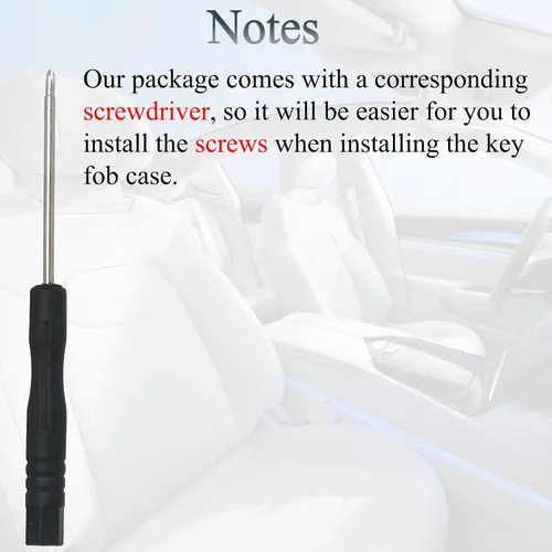 Miniatura 3 de SUPALAND Funda de llave con tapa para Chevrolet Cruze Malibu Equinox Sonic Impala GMC Terrain Buick Lacrosse Regal Verano Encore 2010-2019 Control