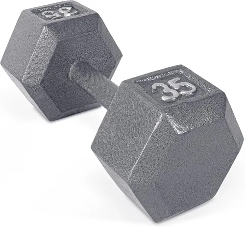 Miniatura 24 de CAP Barbell Mancuerna hexagonal de hierro fundido Múltiples opciones