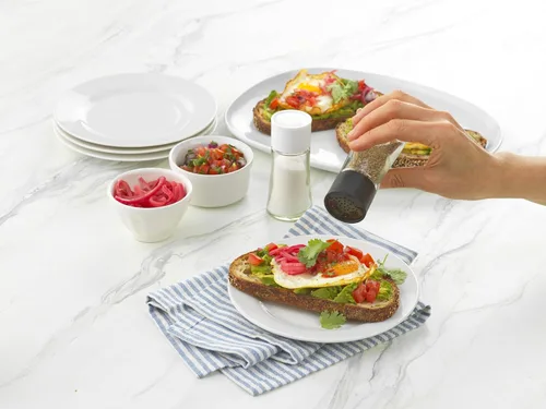 Miniatura 5 de Good Cook - Juego de salero y pimentero de cristal, 2 onzas, transparente