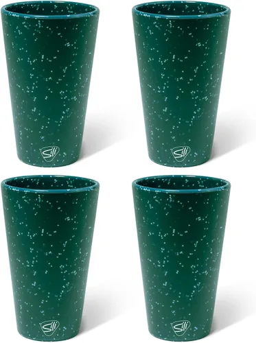 Miniatura 9 de Silipint Vaso de pinta de silicona de 16 oz – Vaso reutilizable irrompible sin BPA de silicona – Apto para lavavajillas, microondas y congelador