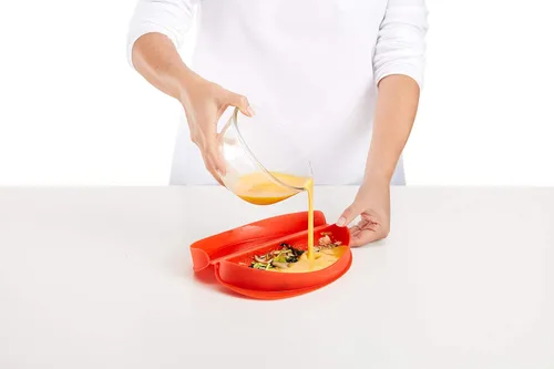 Miniatura 3 de Lekue Fabricante de Tortillas, Modelo #, Rojo Pequeño