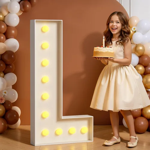 Miniatura 40 de Números de marquesina de 4 pies de alto, 4 pies de alto, números grandes iluminados 0 para 30, 40, 50, 60, decoración de fiesta de cumpleaños