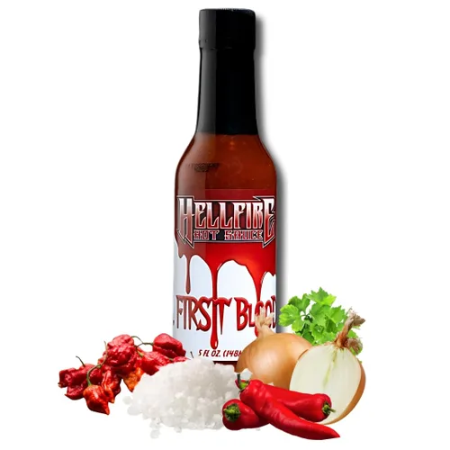 Miniatura 13 de Hellfire Fear This! Salsa picante galardonada Carolina Reaper de 5.0 fl oz