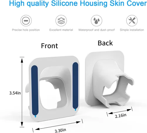 Miniatura 3 de HOLACA Soporte de ventana para Blink Mini/Mini2, inclinación de 20 grados (arriba/abajo/izquierda/derecha) Soporte de montaje flexible adhesivo