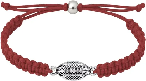 Miniatura 11 de Pulsera de fútbol Sportybella - Pulsera de paracord ajustable con amuleto. Regalos de fútbol unisex Negro