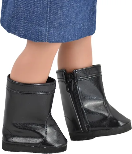 Miniatura 2 de Sophia's - Muñeca de 18" - Bota alta con costura central - Negro