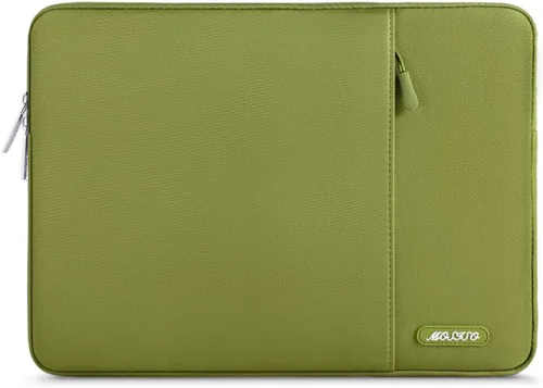 Miniatura 72 de MOSISO Funda vertical de poliéster con bolsillo para laptop de 15, 15.6 y 16 pulgadas, para computadora MacBook Pro 16 M4, M3, M2 y M1, HP, Acer