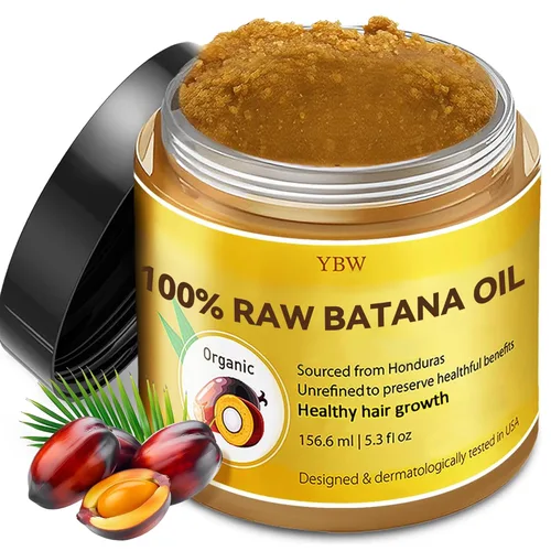 Aceite de batana crudo por Dr. Sebi Aceite orgánico crudo de Honduras para el crecimiento del cabello, 100% puro y natural para un cabello más