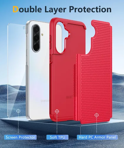 Miniatura 1043 de FNTCASE Funda para iPhone 17 Pro: Fundas delgadas translúcidas de color azul claro compatibles con MagSafe, protección completa de la cámara