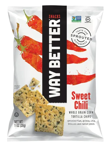 Miniatura 17 de Way Better Snacks Chips de tortilla, batata, 5.5 onzas