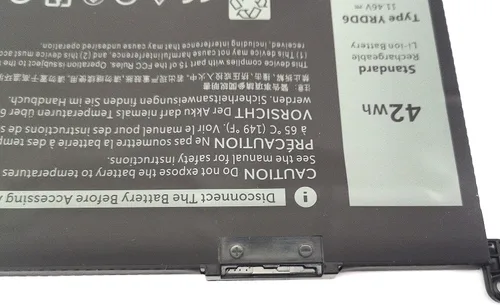 Miniatura 8 de YRDD6 VM732 1VX1H Batería para Dell Inspiron 14 5480 5482 5485 5493 15 3501 3583 3584 3493 3593 5585 5590 5593 5481/5481/5488 2/549 1 5591 7586 3310