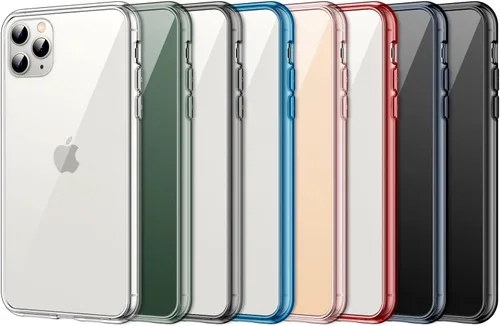 Miniatura 3 de JETech - Funda para iPhone 11 Pro Max (2019), 6.5 pulgadas, cubierta a prueba de golpes, parte trasera transparente anti-rayones 11PM- Negro