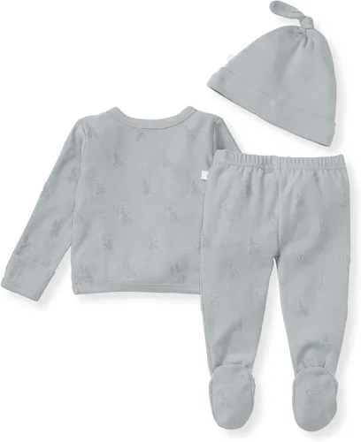 Miniatura 2 de Burt's Bees Baby baby-girls - Conjunto unisex para bebé Take Me Home, paquete de 3 piezas, camiseta, pantalón y sombrero