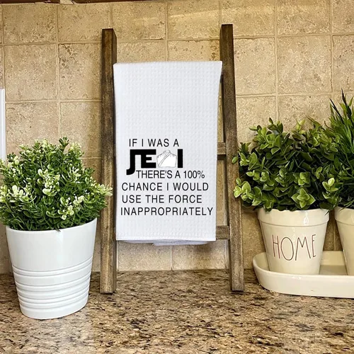 Miniatura 7 de WCGXKO Divertida película inspirada en la cocina, decoración del hogar, regalo de anfitriona, saco de harina, toalla, toalla de mano, toalla de mano