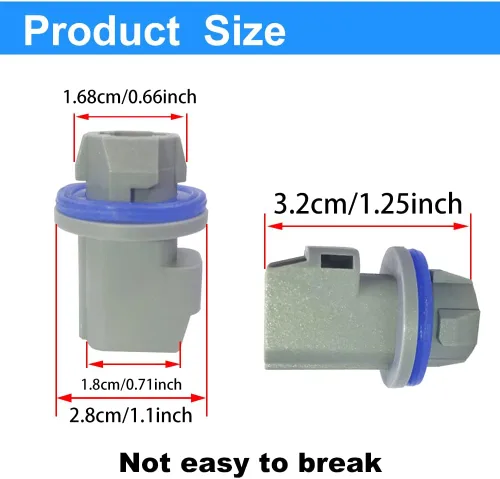 Miniatura 4 de Enchufe de luz de matrícula, repuesto para Ford F150 90-01 para F250 F350 F450 F550 Super Duty 99-15 para Ford Bronco 90-95, soporte de conectores