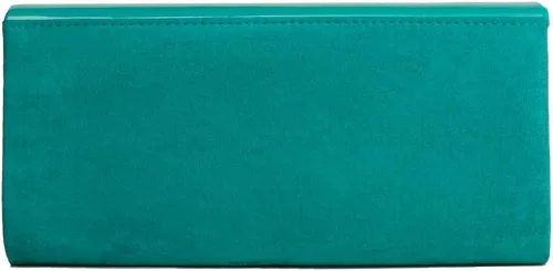 Miniatura 2 de WALLYNS Bolso de mano clásico de charol con franela azul TIF azul Tif Blue
