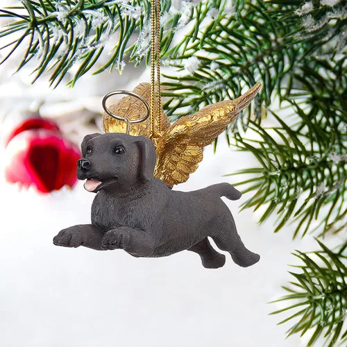 Miniatura 6 de ORNAMENTO DE ANGEL WEIMARANER