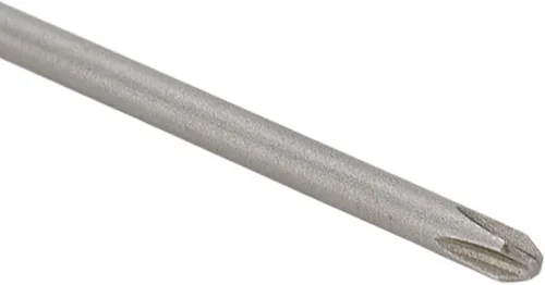 Miniatura 4 de Brocas de destornillador de cabeza de tornillo de cruz larga magnética de 1/4 de pulgada PH2 0.157 in de diámetro, cabeza cruzada, puntas