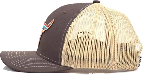 Miniatura 4 de ARIAT Longhorn - Gorra de béisbol gris para hombre