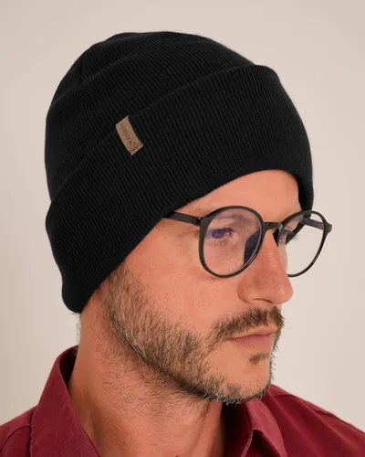 Miniatura 4 de FURTALK Gorro para hombre y mujer, con puños, grueso, unisex, gorro de invierno