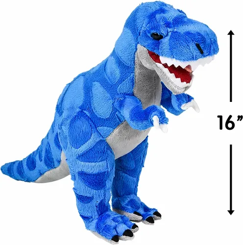 Miniatura 2 de Tyrannosaurus Rex animal de peluche de 9 pulgadas de alto, dinosaurio T-rex